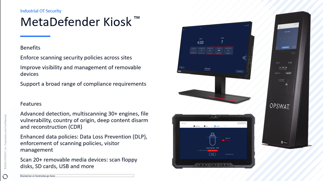 Opswat : MetaDefender Kiosk -2